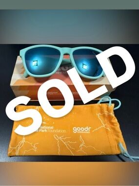 goodr sunglasses ZION NATIONAL PARK edition, NIB